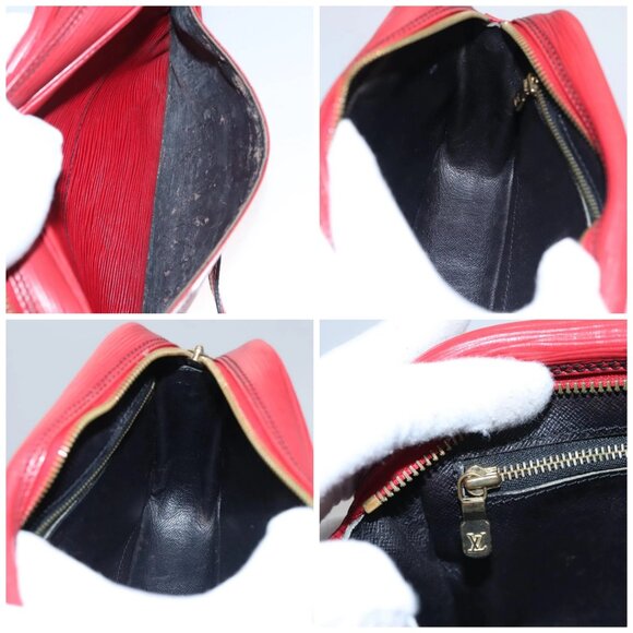 LOUIS VUITTON Epi Trocadero 23 Shoulder Bag Red - Picture 15 of 15